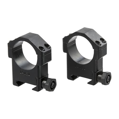 Badger Ordnance 30mm High Steel Scope Rings 1.125in Height Picatinny Matte