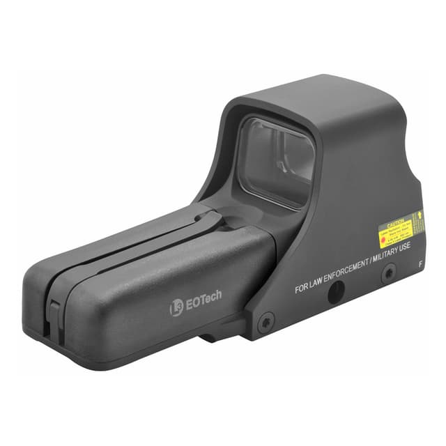 EOTech 552 Holographic Red Dot Sight 1 MOA Dot 68 MOA Ring Rail 1in Weaver