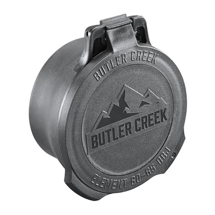 Butler Creek Element Scope Cap 60-65mm ESC65 with Multi-Flex Sleeve 180 270 Degree Opens