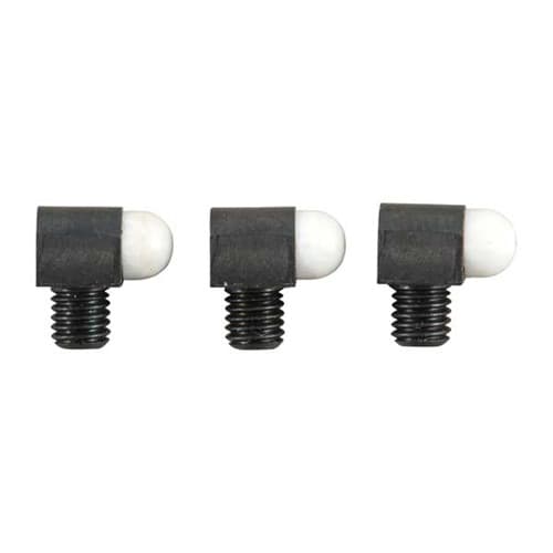 Bradley Gunsight Std Bead 5/32 6-48 TPI 7/64 Shank White 3 Pack Universal
