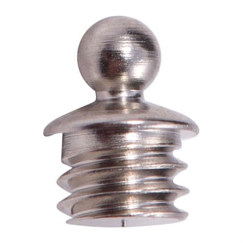 Bradley Gunsight Brass Skirted Bead 1/16 3-56 TPI Silver Universal Shotgun