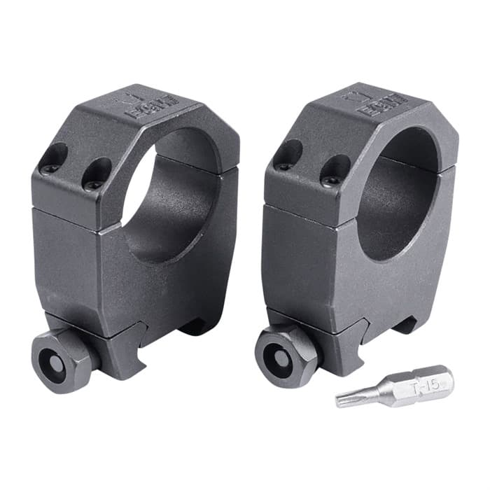 EGW 30mm Keystone Rings High 1.275in for 30mm Scope Tubes Keystone Series Mounting