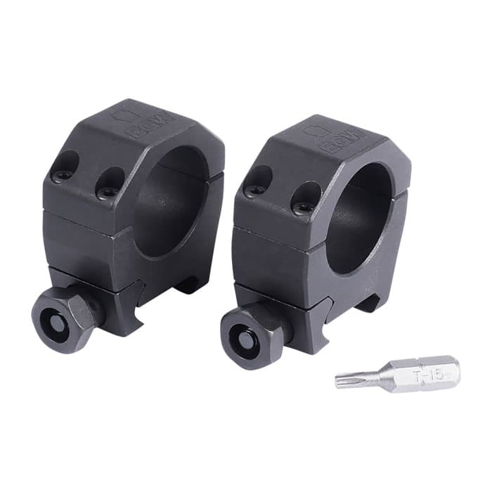 EGW 1in Keystone Rings .850 Low Weaver Style for 1in Scope Tubes