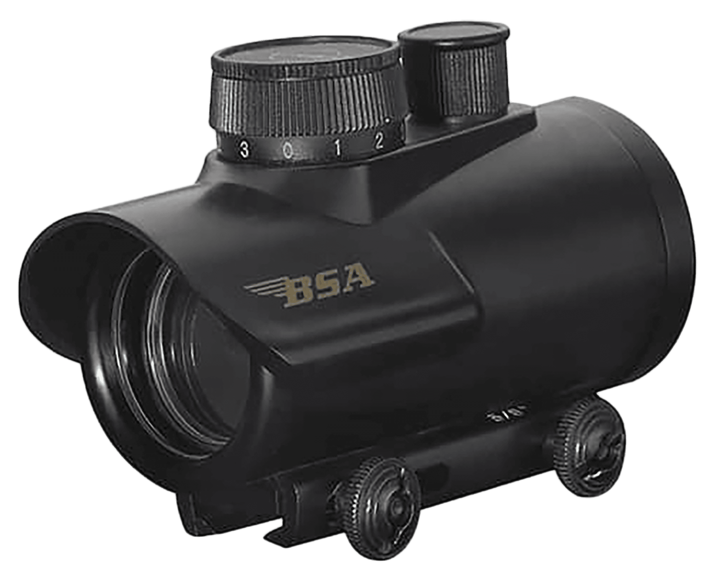 BSA Optics HMRGBD30CP 30 mm Dot Sight 5 MOA Red Green Blue 1x Unlimited Eye Relief