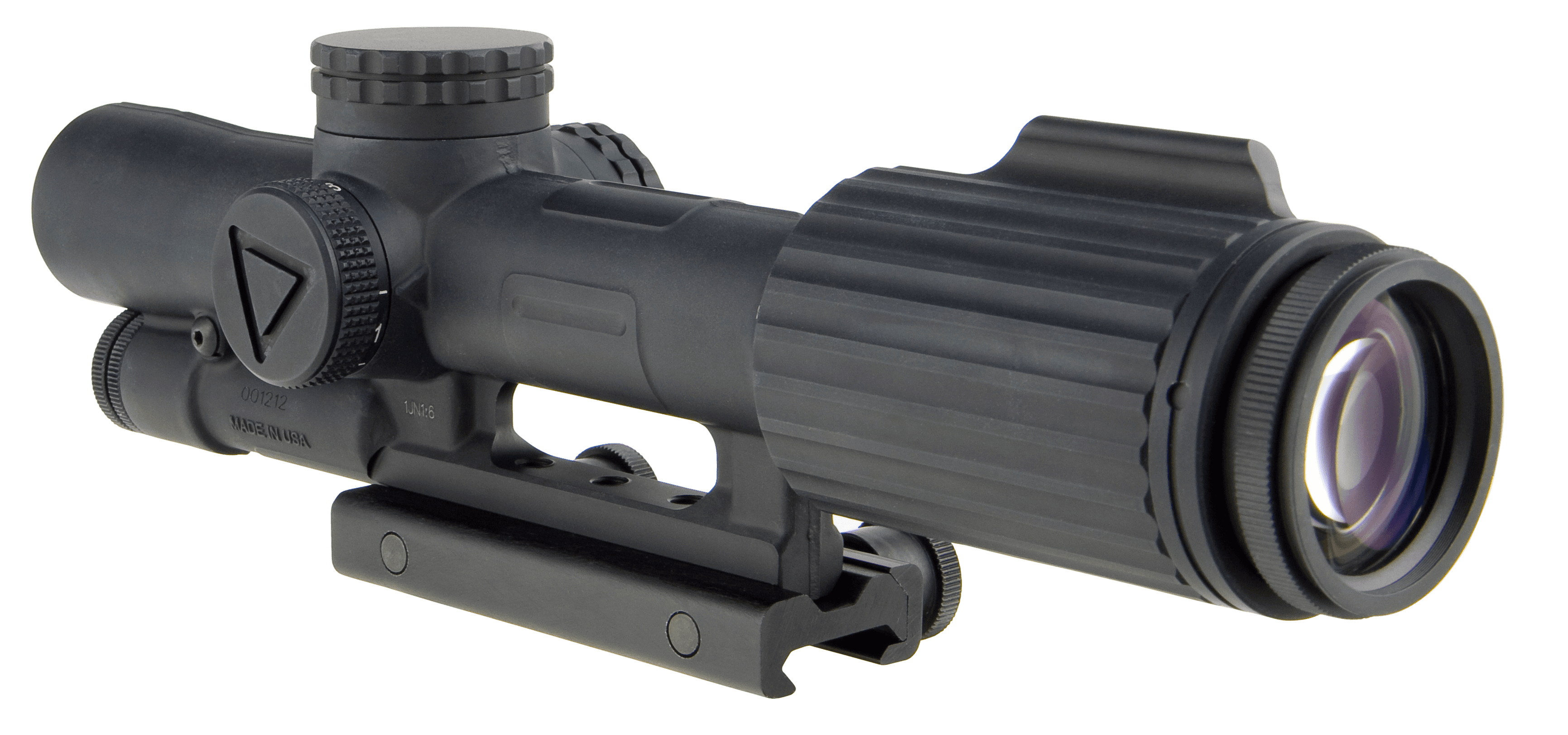 Trijicon Vcog 1-6x24 Rifle Scope Red Horseshoe Dot Crosshair 30mm Mount