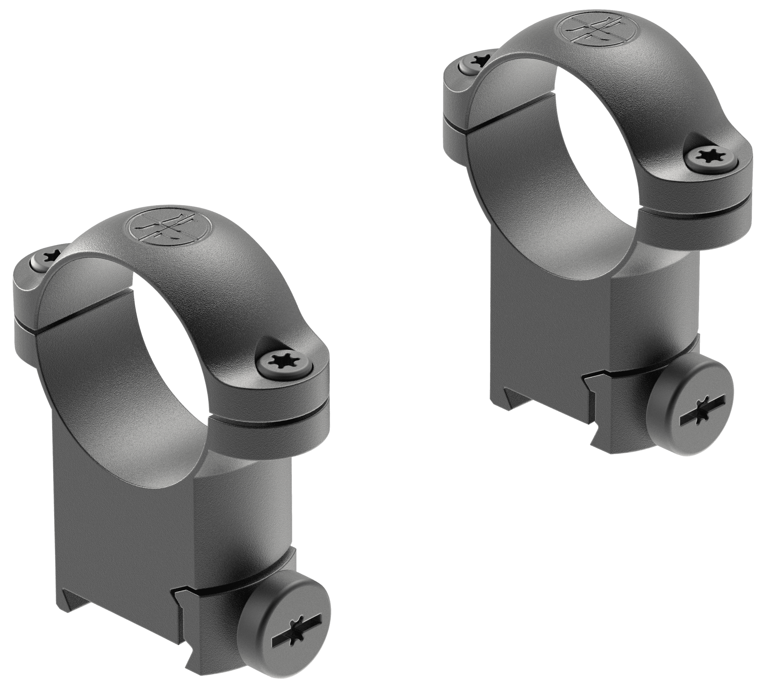 Leupold Sako Ringmounts 1 Inch Super High Steel Matte
