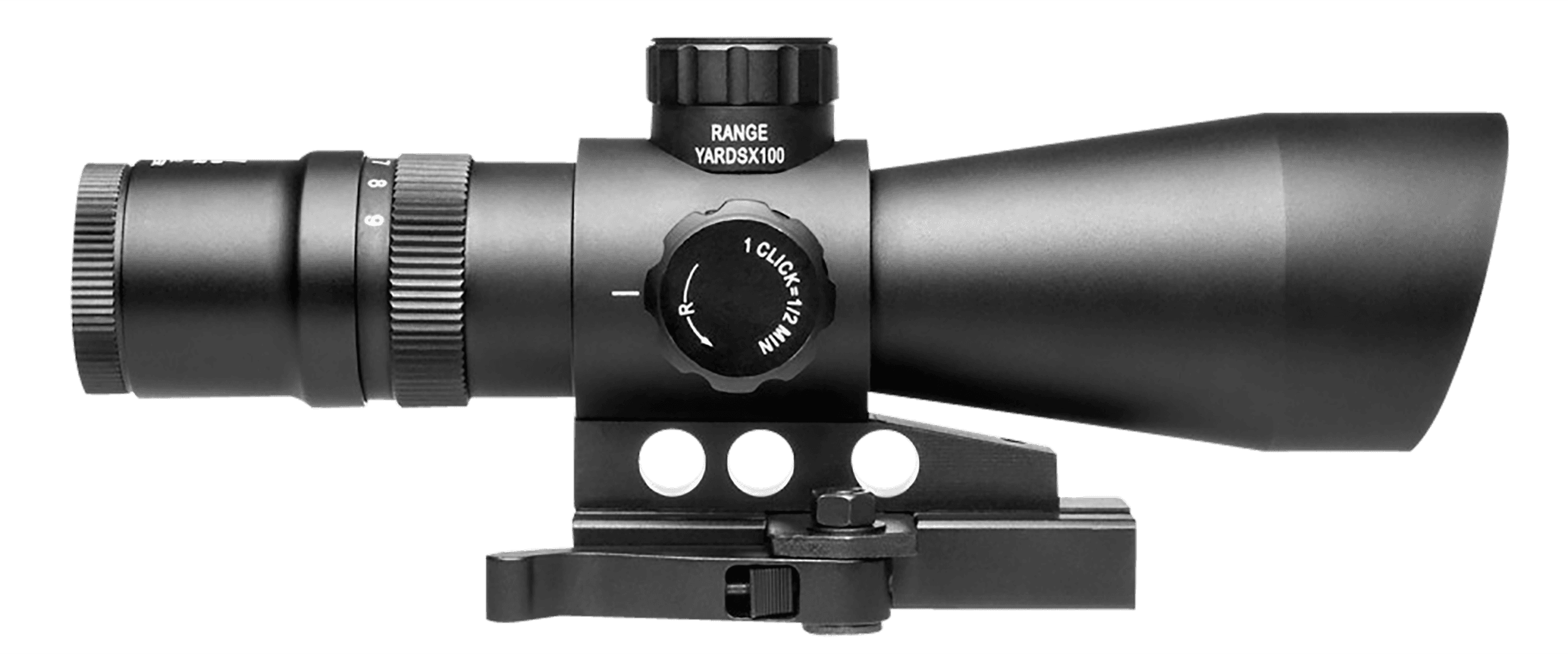 NcStar STP3942GV2 Mark III Tactical 3-9x42mm Dual Blue Green Illuminated P4 Reticle Scope