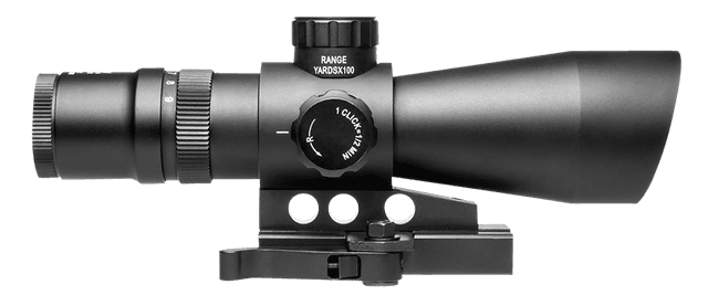 NcStar STP3942GV2 Mark III Tactical 3-9x42mm Dual Blue Green Illuminated P4 Reticle Scope