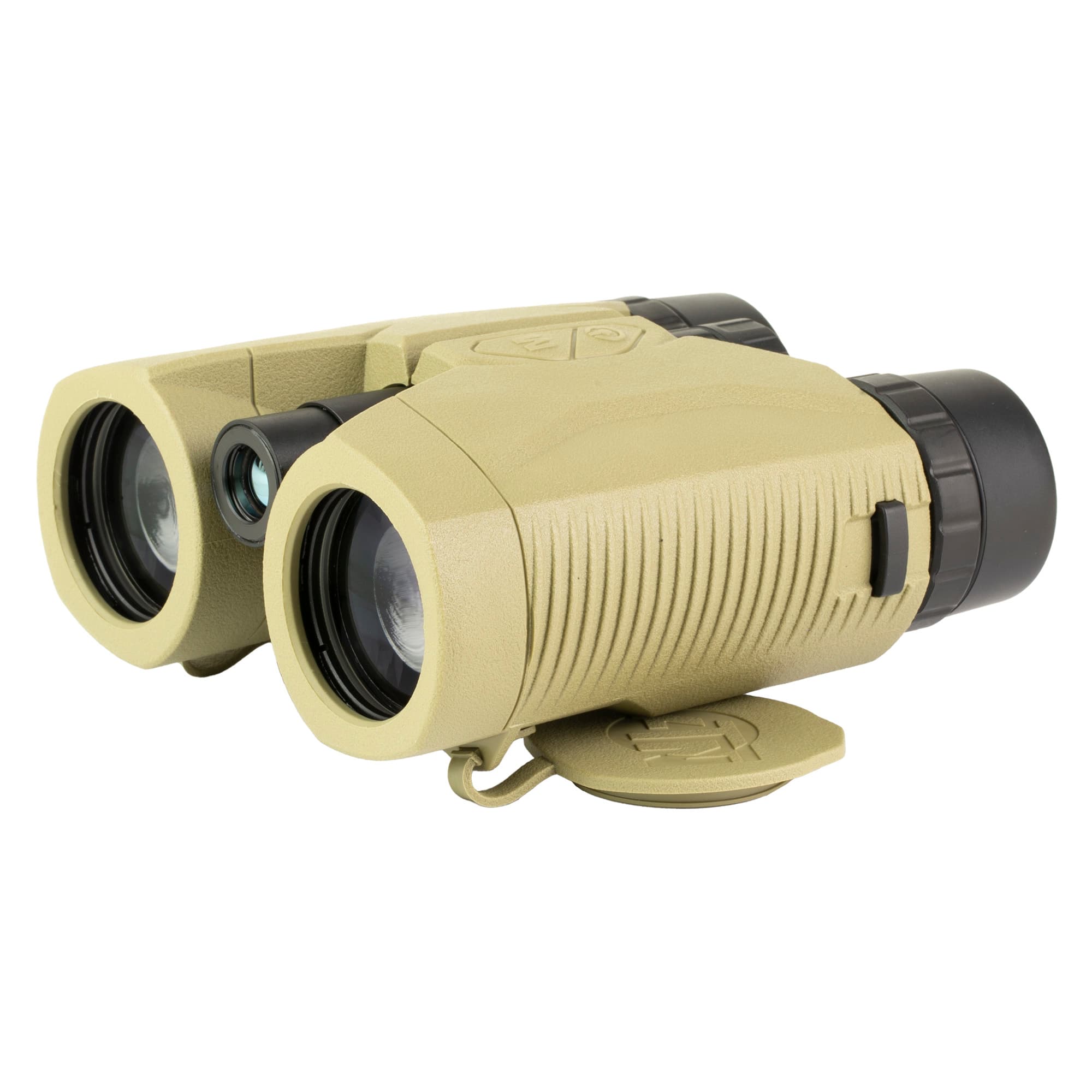 Atn Lrf 3000 10x42 Binocular Rangefinder Abs Tan Matte Flat Dark Earth