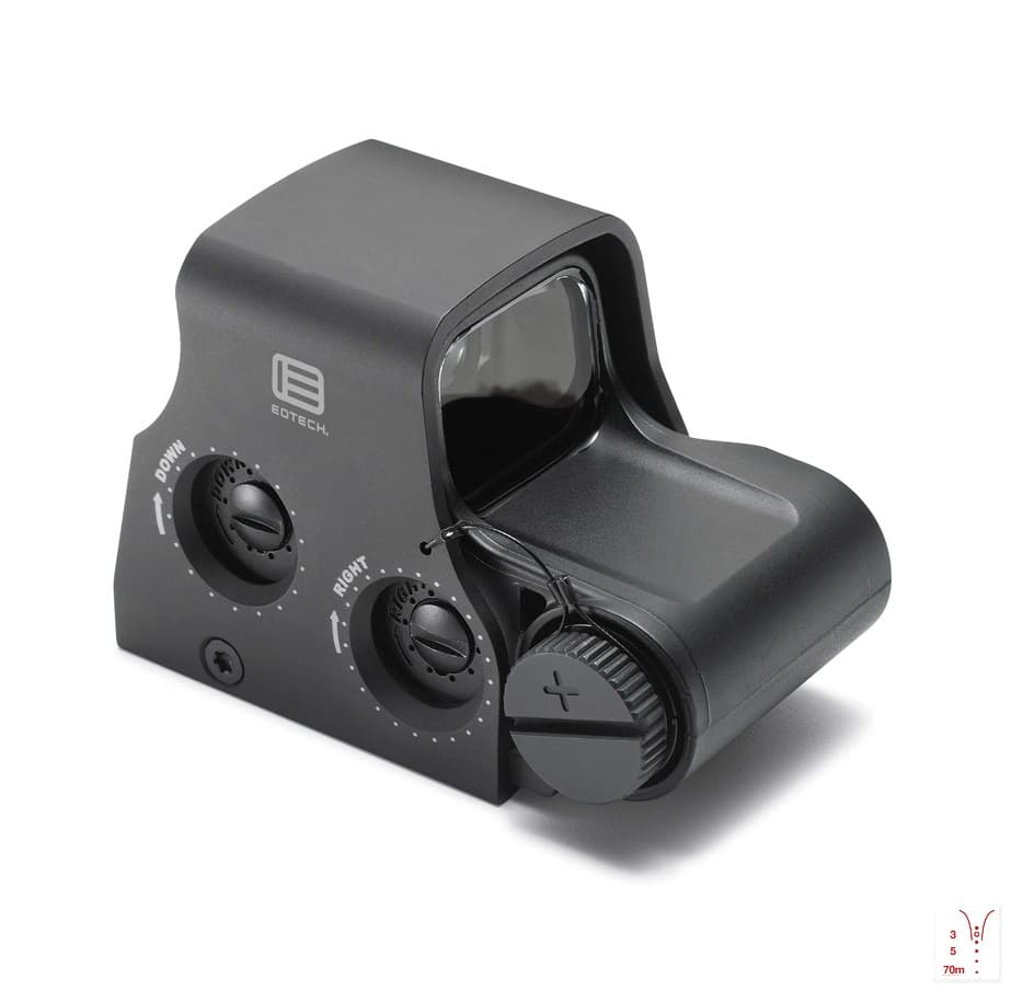 EOTech Xsp2-Fn Red Dot Sight 1x Magnification 20 Brightness Settings Fogproof