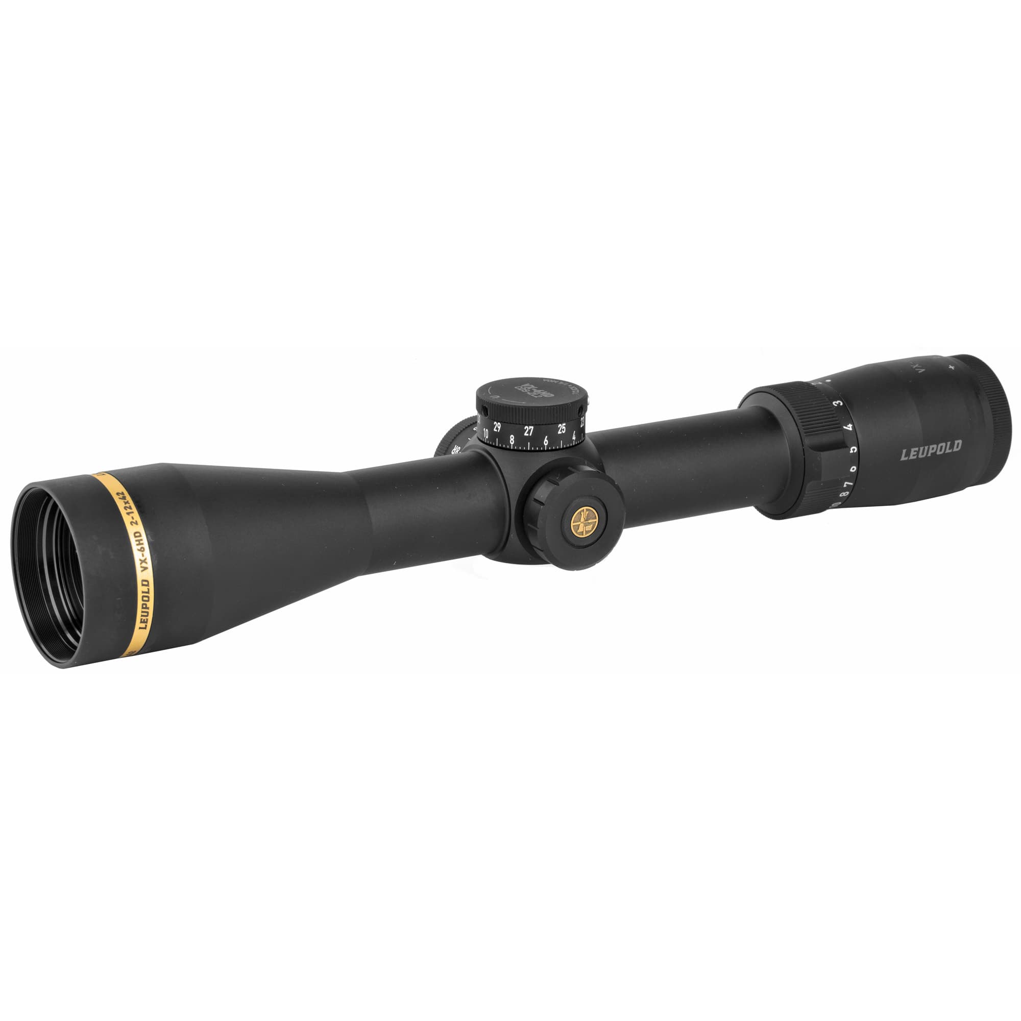 Leupold VX-6HD 2-12x42mm CDS-ZL2 Illuminated FireDot Duplex Reticle 30mm Tube