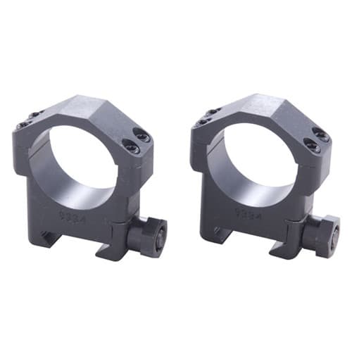 Badger Ordnance 30mm Medium High Steel Scope Rings Matte Finish 1in for Picatinny Rails