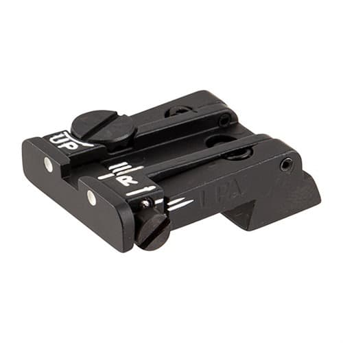 L.P.A Sights Cz 75 85 Adjustable Rear Sight White Dot for Cz 75 Cz 85