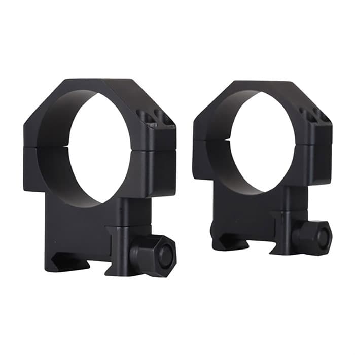 Tps Products 35mm High Aluminum Picatinny Scope Rings 1.435 Height Matte Blue