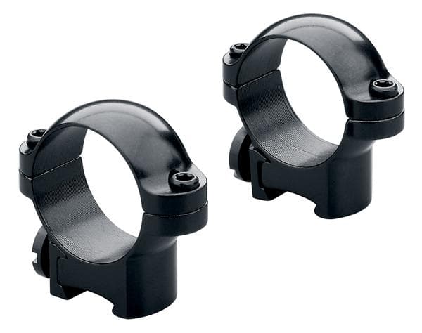 Leupold 2 Piece 22 Rimfire Ringmounts 3/8 High Gloss Aircraft Grade Aluminum