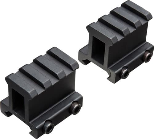TruGlo Picatinny Riser Mount 1.00 Rise 1.36 Length Aluminum AR Platform TG8992B