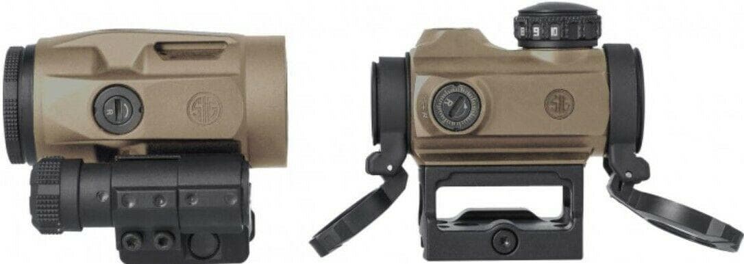 SIG SAUER Romeo-MSR Combo Kit FDE with Juliet3 Micro Magnifier 2 MOA Dot