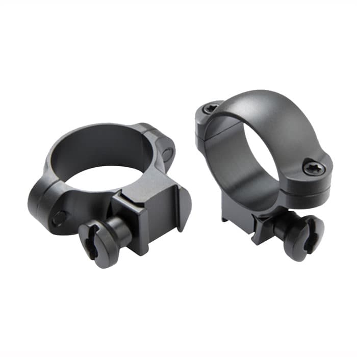 Burris Rimfire Rings 1 Inch Medium Silver for 22 Rimfire and Airgun Optics