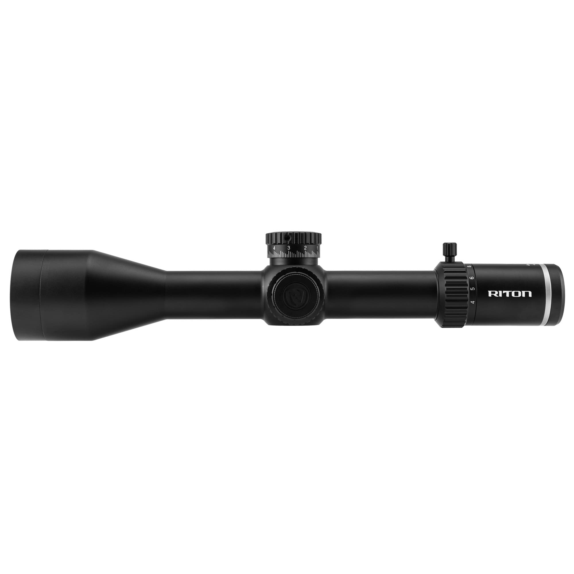 Riton Optics 5 Conquer 4-28x56mm 34mm Tube Illuminated MOR Reticle Rifle Scope
