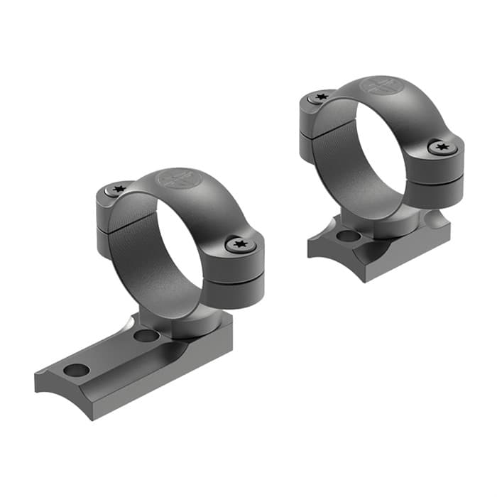 Leupold Savage 10/110 Round RVR 2-PC Base 30mm Medium Rings Matte Finish
