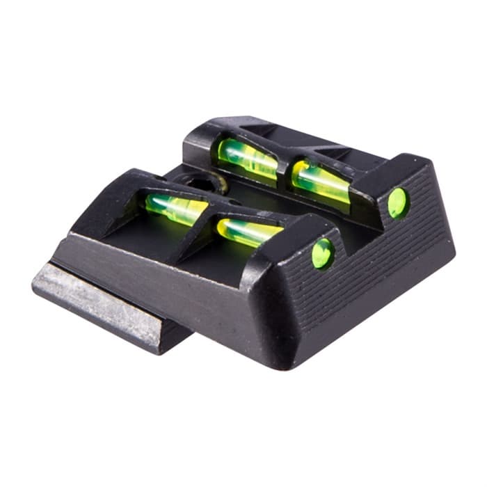 HIVIZ LITEWAVE Rear Sight Ruger American Pistols Red Green