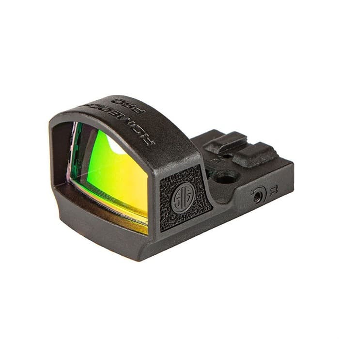 Sig Sauer ROMEOZERO-PRO Open Reflex Sight 3 MOA Circle Dot Picatinny Shield RMSC Mount