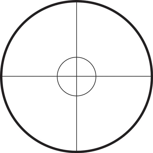 Traditions Scope 3-9x40mm Muzzleloader 1in Nitrogen Filled Tube 1/4 MOA Circle Reticle