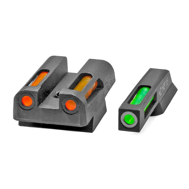 Hiviz H3 NS Cz 75 85 P01 Front Rear Sights Green Orange