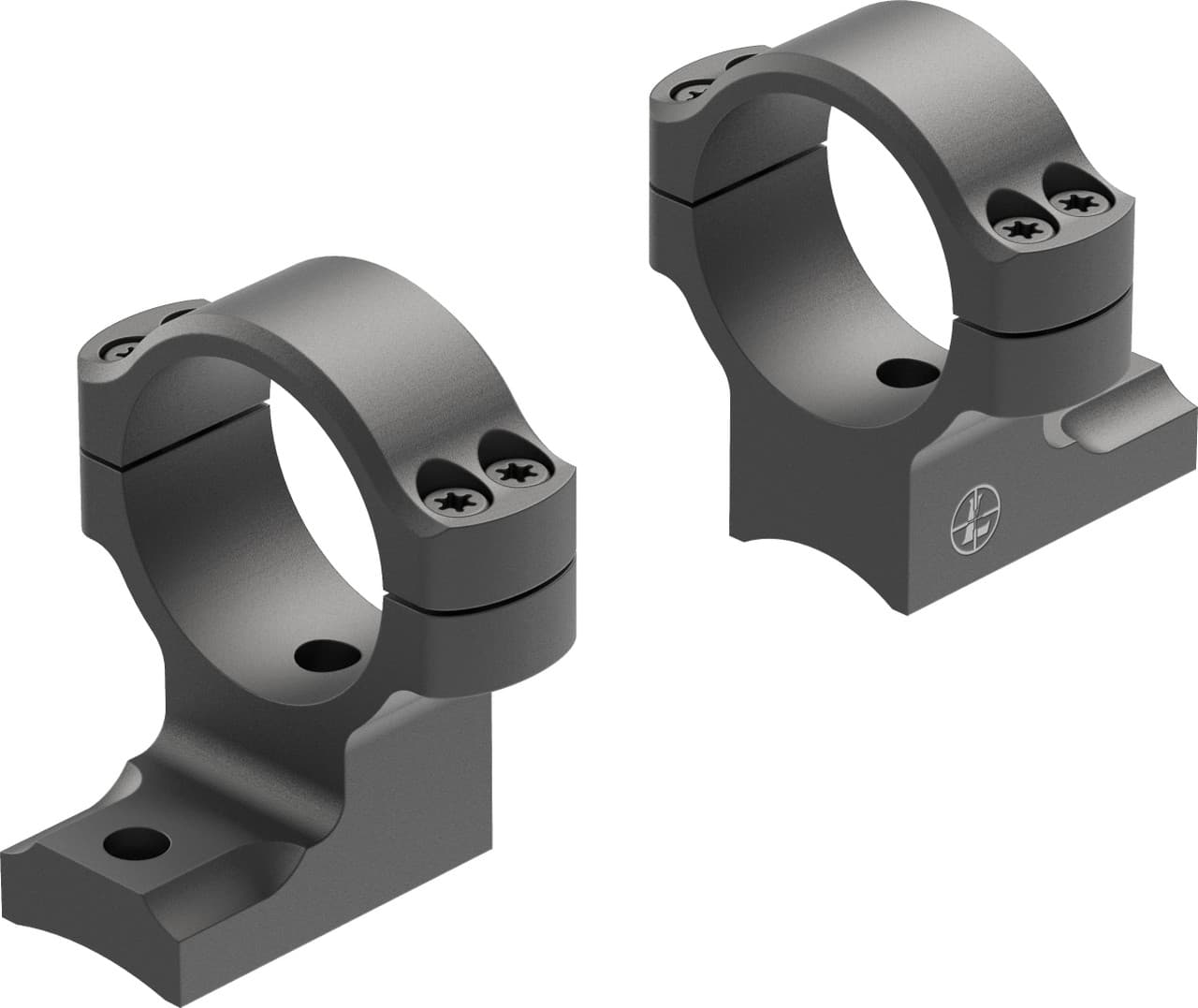 Leupold BackCountry Ring Mount Winchester 70 7075-T6 Aluminum Two-Piece Rings Base Matte