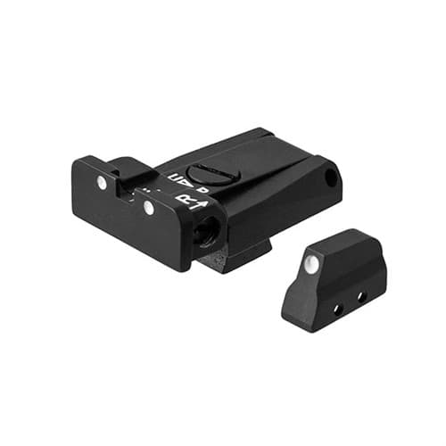 L.p.a. Sights Beretta 92/96 Adjustable Sight Set White Dot