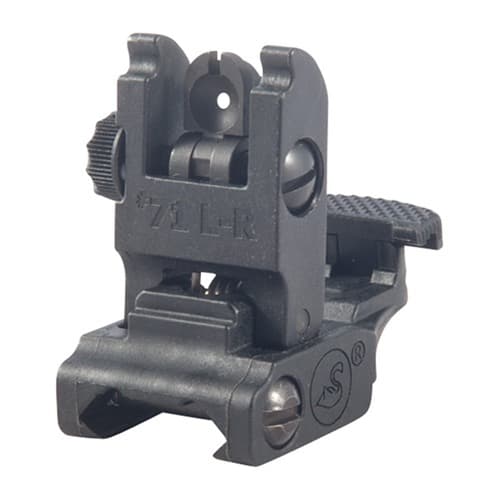 A.R.M.S., Inc AR-15 Flip Up Adjustable Low Profile Rear Sight