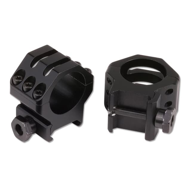 Weaver Six Hole Picatinny Rings 1 Inch Medium Tactical Mounts