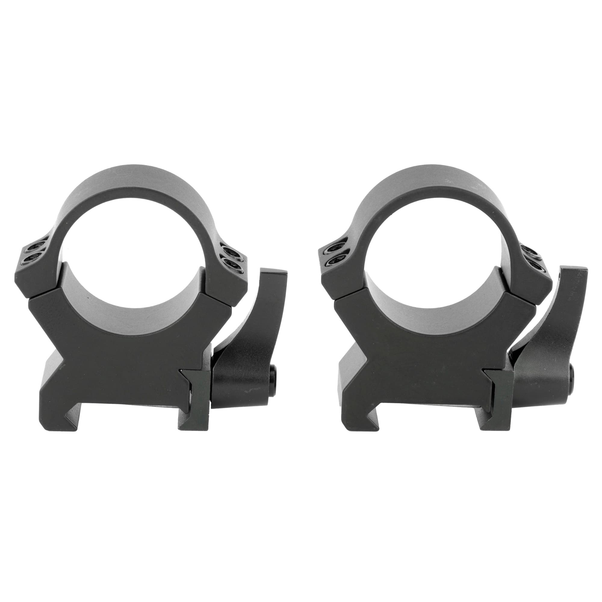 Leupold QRW2 Scope Rings 1in High Solid Steel Matte Weaver Picatinny Compatible