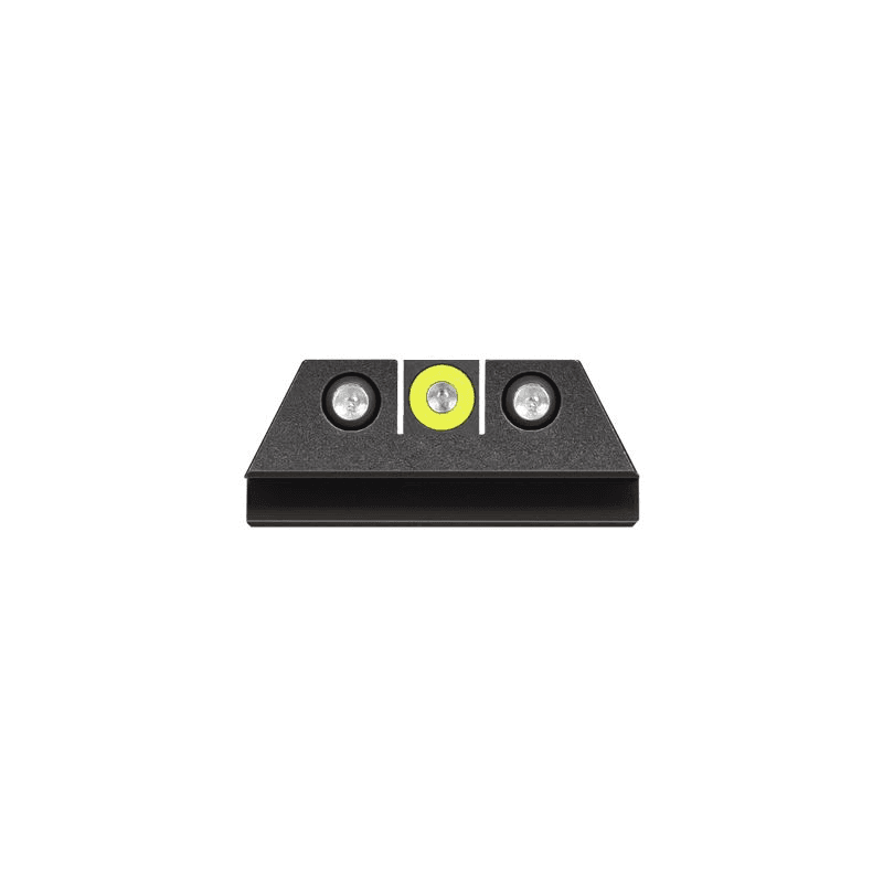 Night Fision Perfect Dot NS Set Yellow Front Black Square Rear Fits Springfield XD