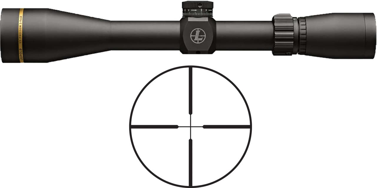 Leupold VX-Freedom Rifle Scope 3-9x40mm CDS Duplex