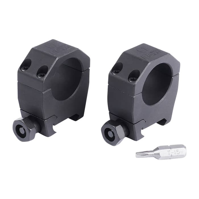 Egw 1 Inch Keystone Rings .990 Medium Scope Mount Picatinny 1 Inch Tube