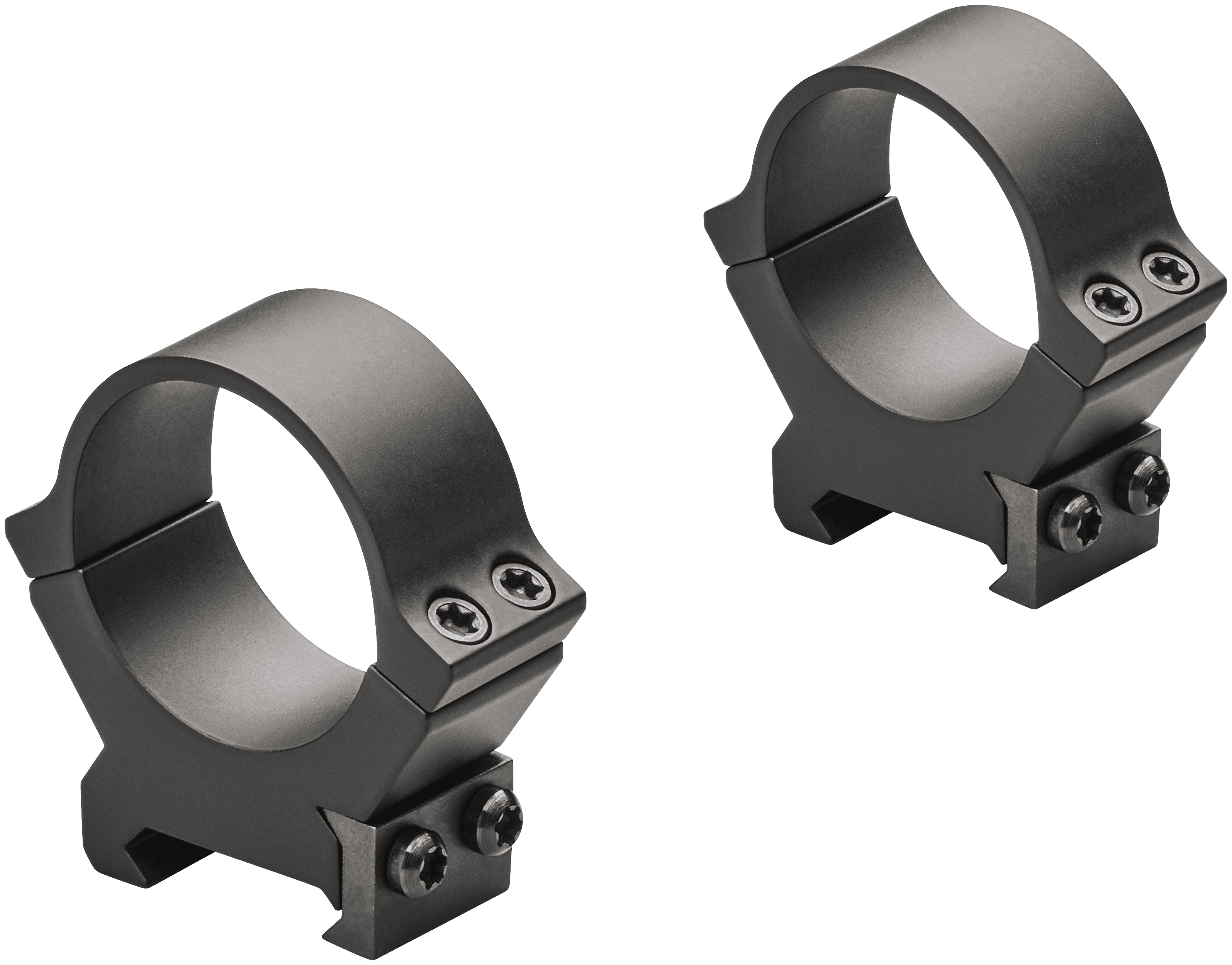 Leupold PRW2 Scope Rings Matte 30mm Medium Steel Universal CrossSlot Compatibility