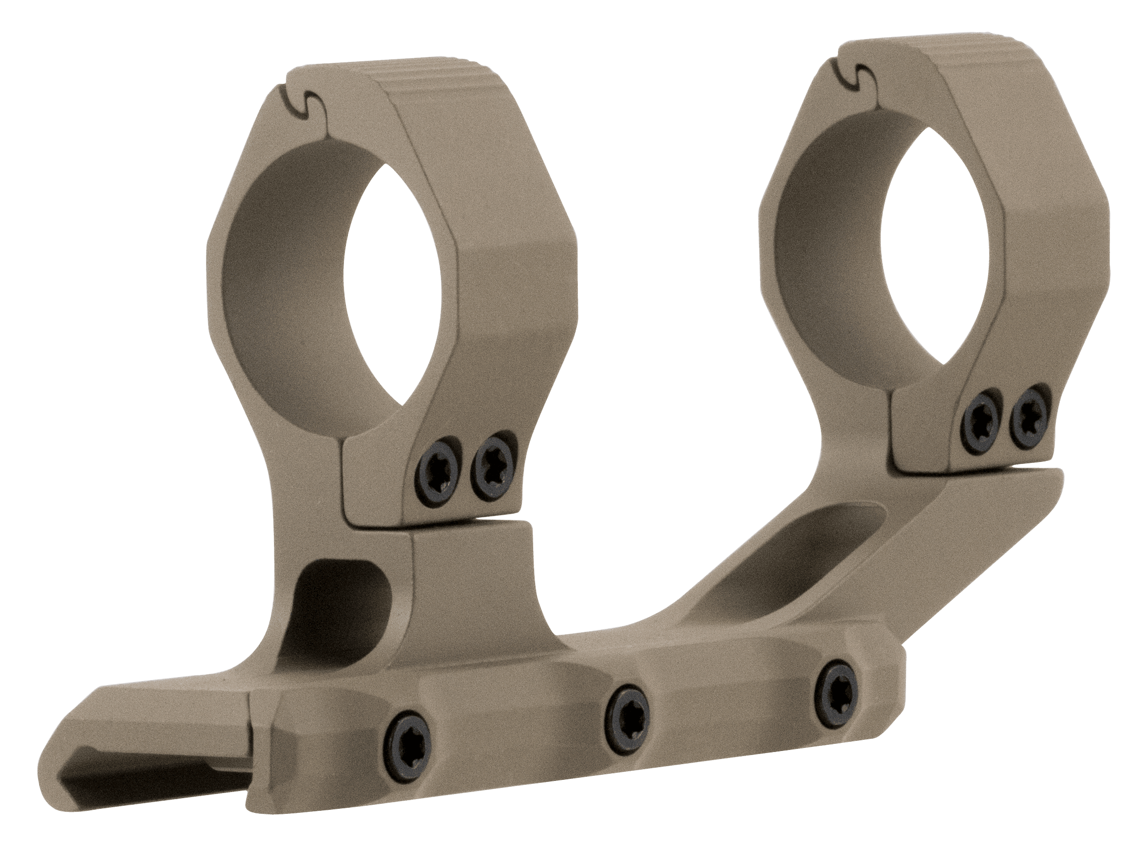 Aero Precision Ultralight Scope Mount Ring Combo Extended Cerakote Aluminum 1in Tube for AR-15
