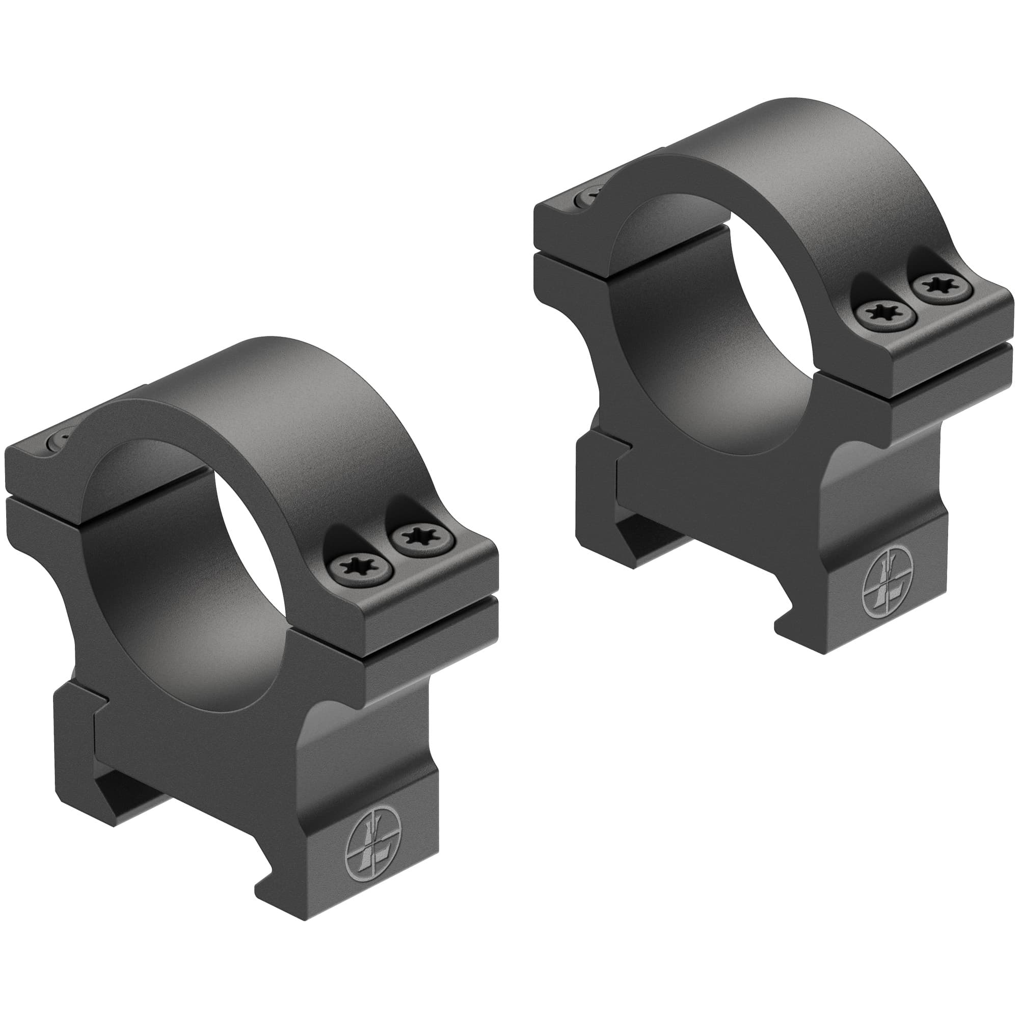 Leupold Open Range Cross-Slot Scope Rings Matte 1 in. Medium