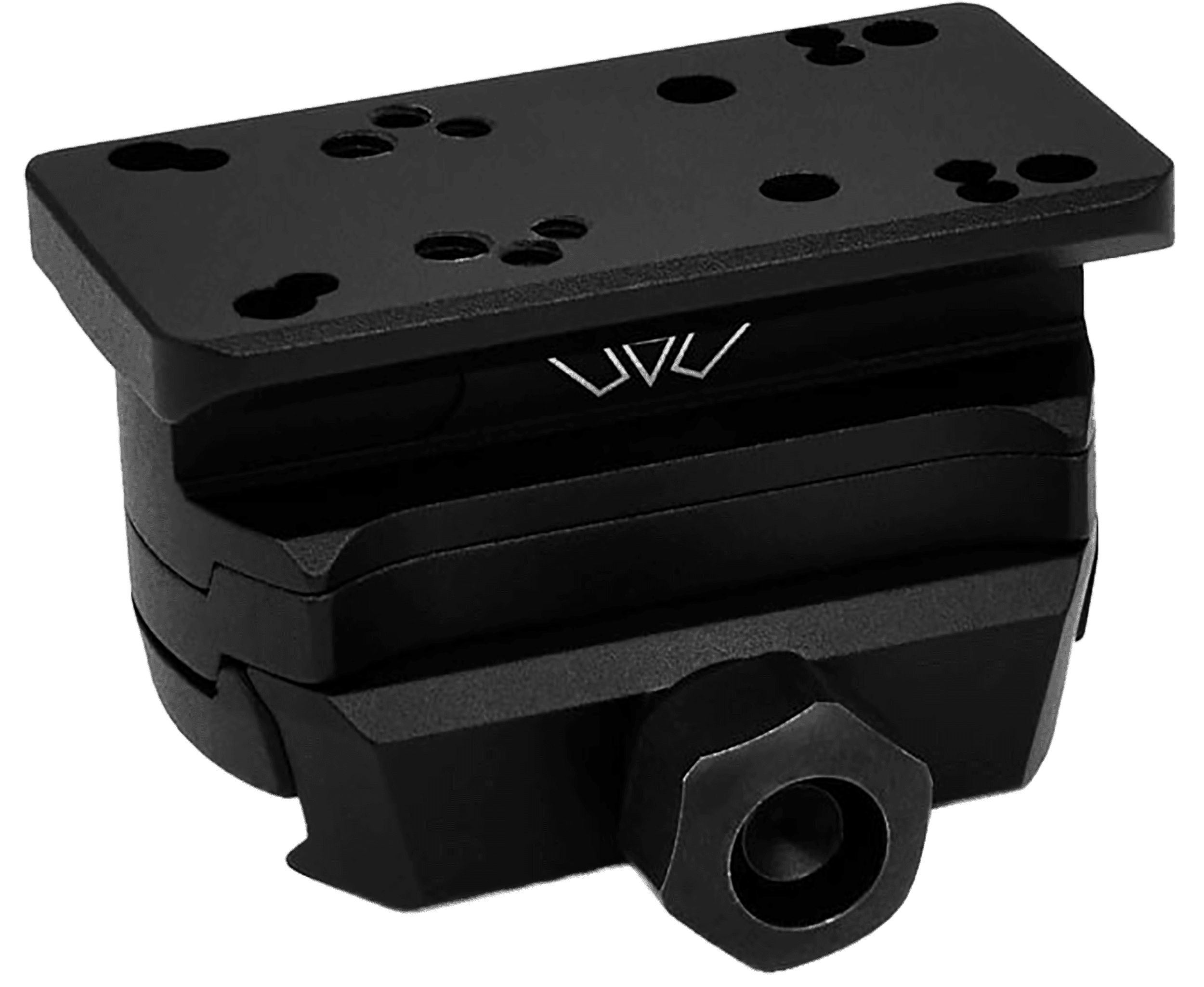 Warne 6104M Red Dot Riser Holosun AEMS Picatinny Mount