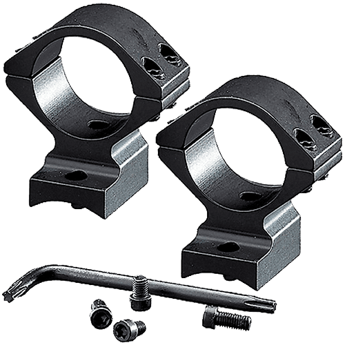Browning 12311 AB3 Integrated Scope Mount Ring Combo 1in Low Matte 2 Piece