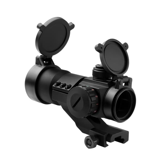 NcStar DRGB135 35mm Red Green Blue Dot Optic 3 MOA Picatinny Mount