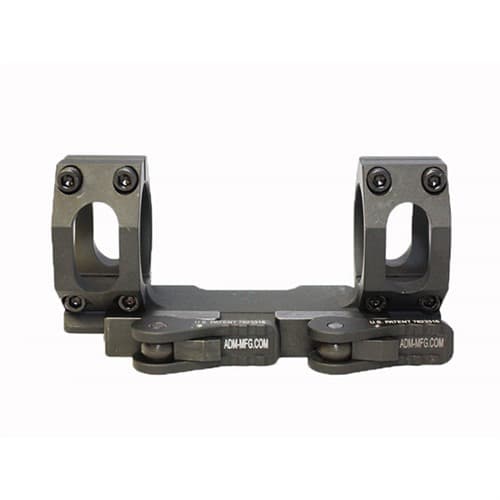 American Defense Manufacturing 1in 0MOA Bolt Action Scope Mount Picatinny Matte