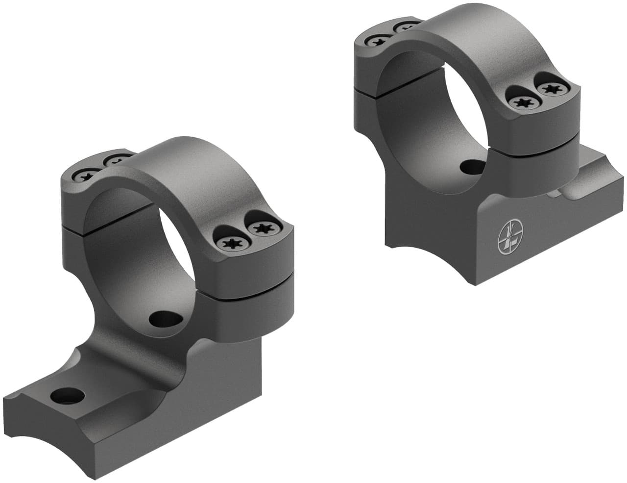 Leupold BackCountry Ring Mount 1in Medium Two Piece Remington 700 Picatinny Weaver