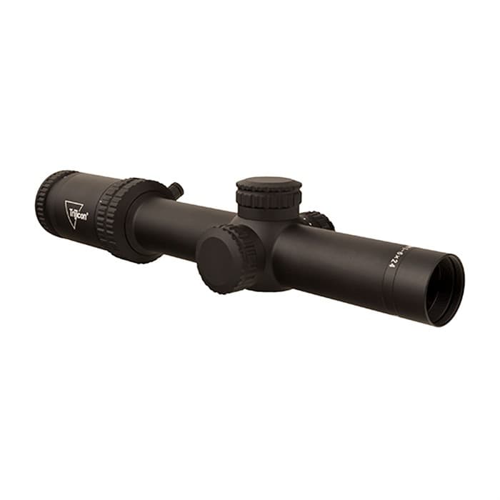 Trijicon Credo 1-6x24 FFP 30mm Rifle Scope Red Mrad Segmented Circle Low Capped Adjusters
