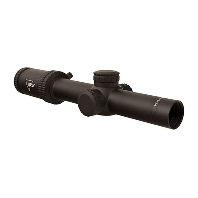 Trijicon Credo 1-6x24 FFP 30mm Rifle Scope Red Mrad Segmented Circle Low Capped Adjusters