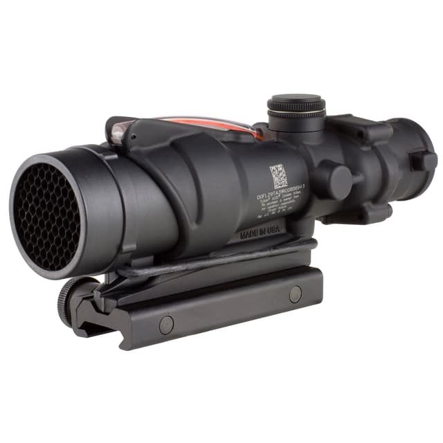 Trijicon ACOG 4x32 Illuminated Red Chevron Reticle Matte Finish Rifle Scope for .223 5.56