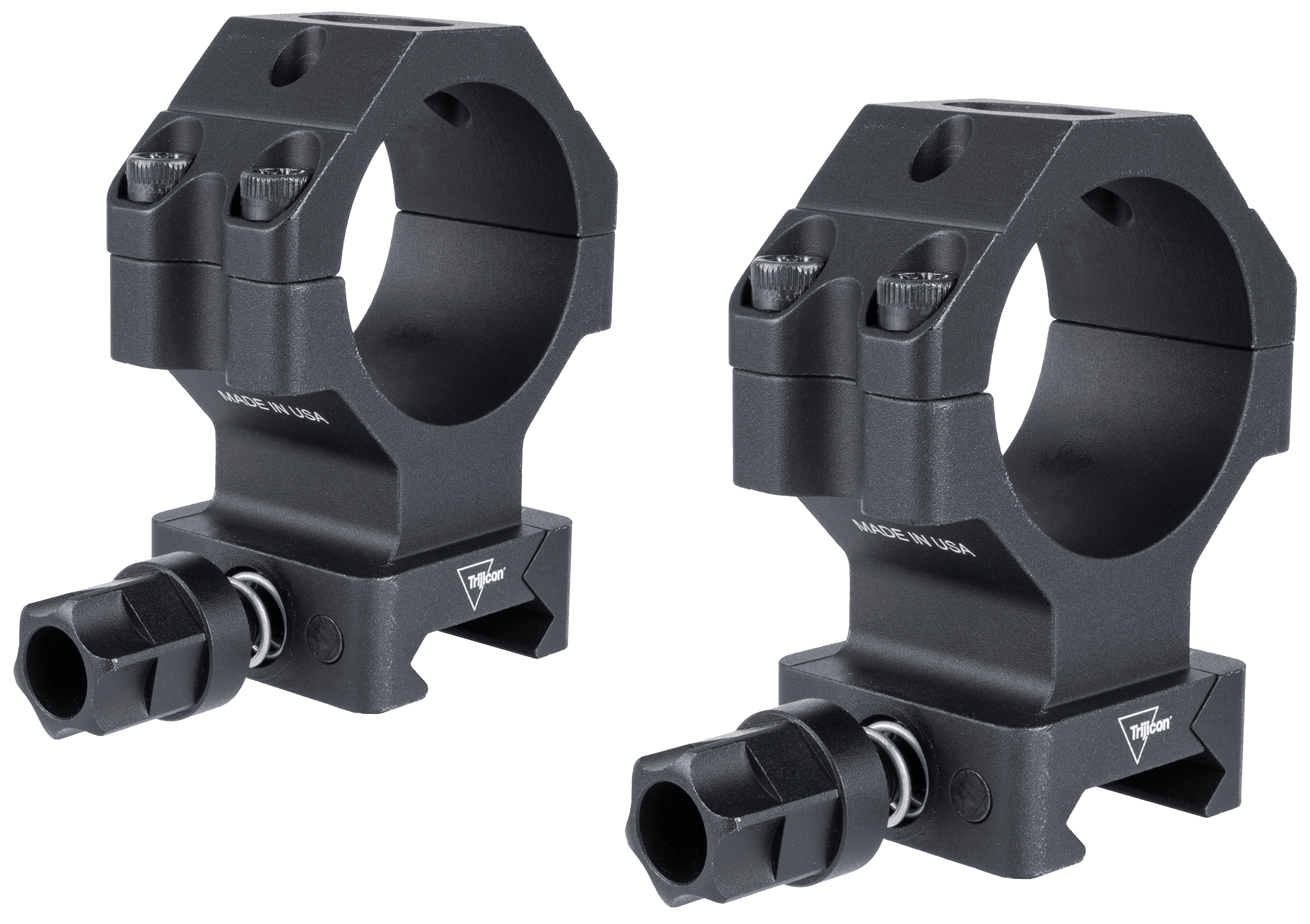 Trijicon 34mm Scope Rings Extra High QLOC for Picatinny Mounts