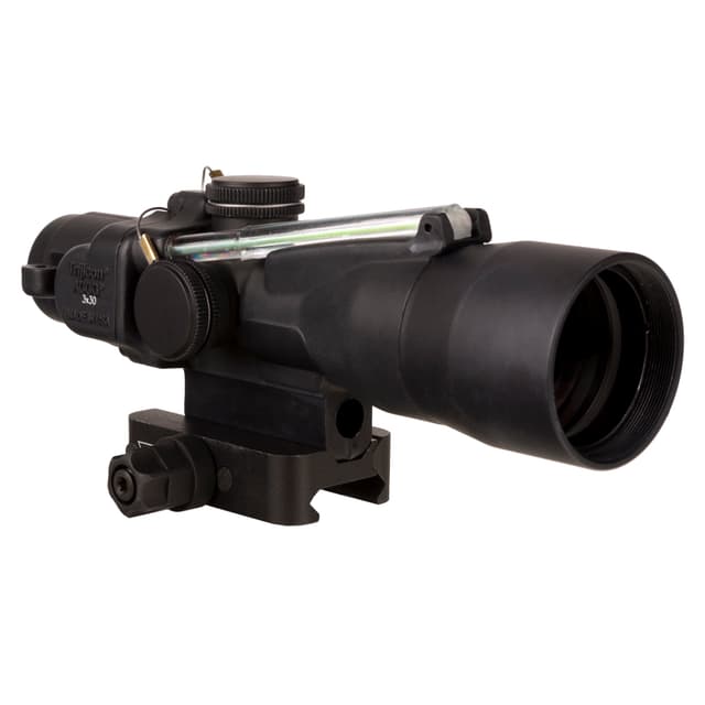 Trijicon Compact ACOG 3x30 Rifle Scope Green Chevron Reticle Mount for Mil-Spec Picatinny