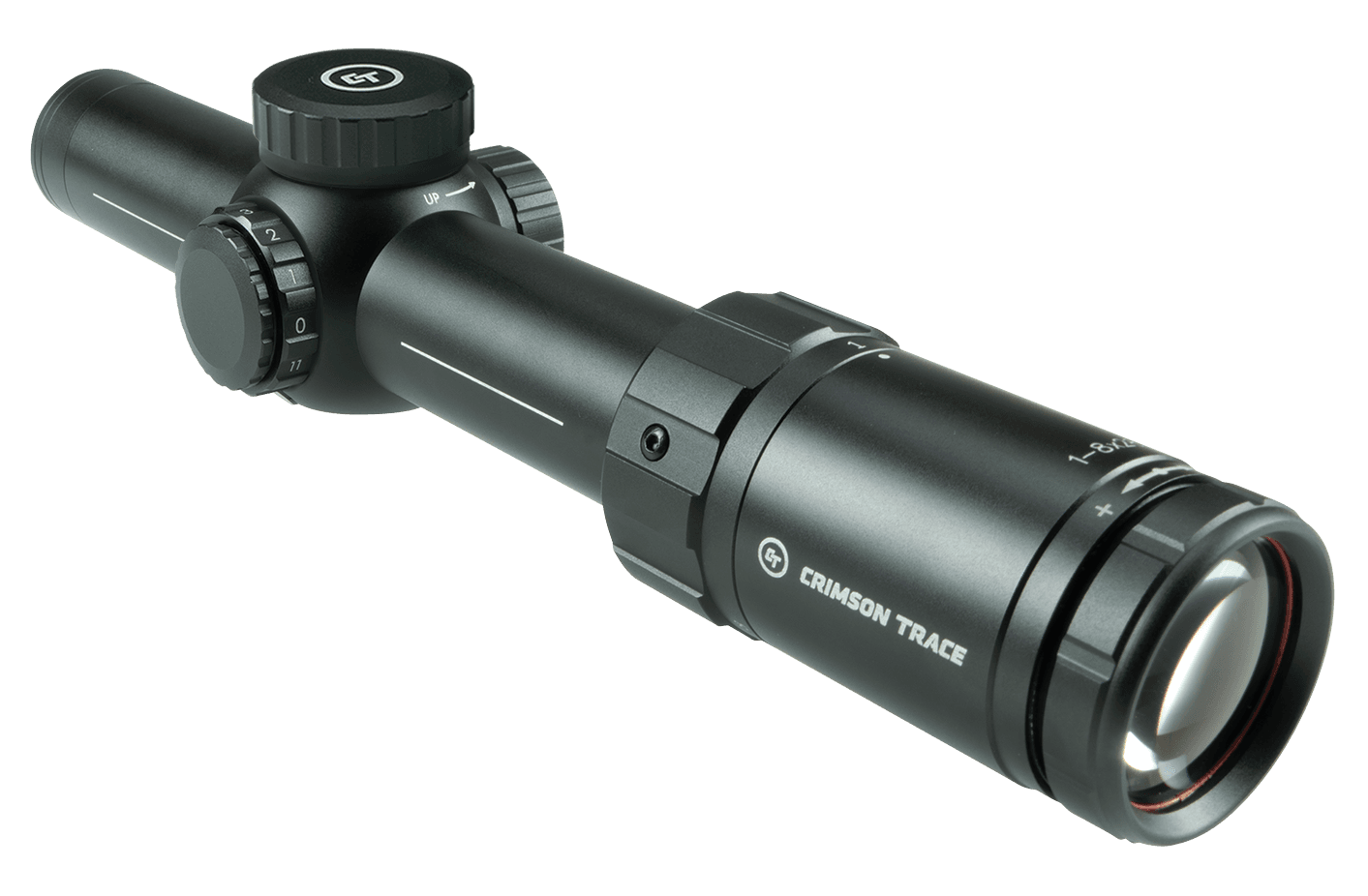 Crimson Trace CTL5108 1-8x28mm 34mm Tube SR1 MIL Illuminated FFP Rifle Scope